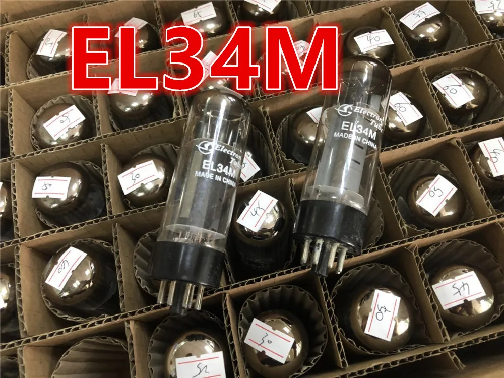 1 шт. новая трубка EL34M парного поколения/6P3P/6L6/5881/KT88/6CA7 |