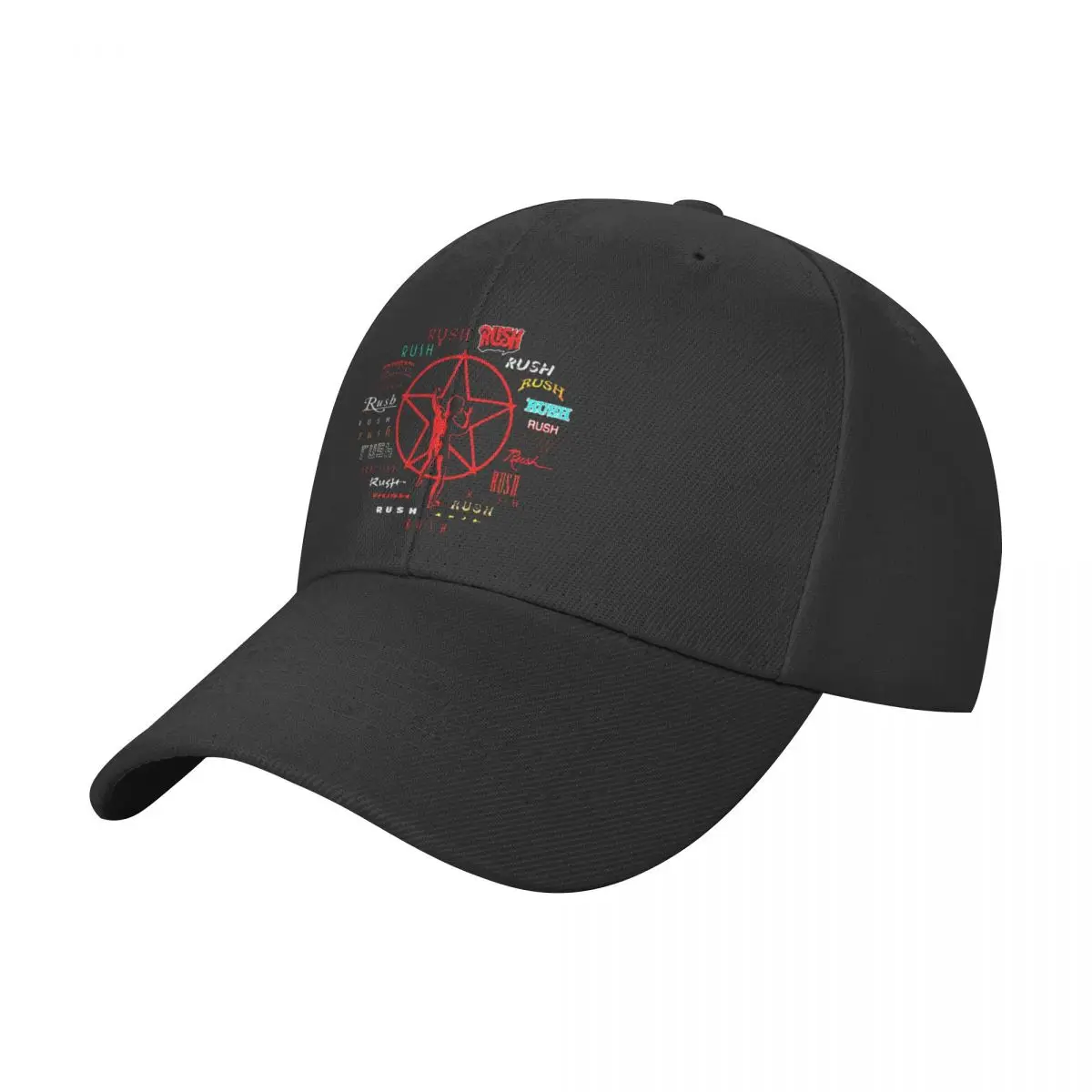 

Rush - Evolution Men's Classic Baseball Cap Adjustable Buckle Closure Dad Hat Sports Golf Cap