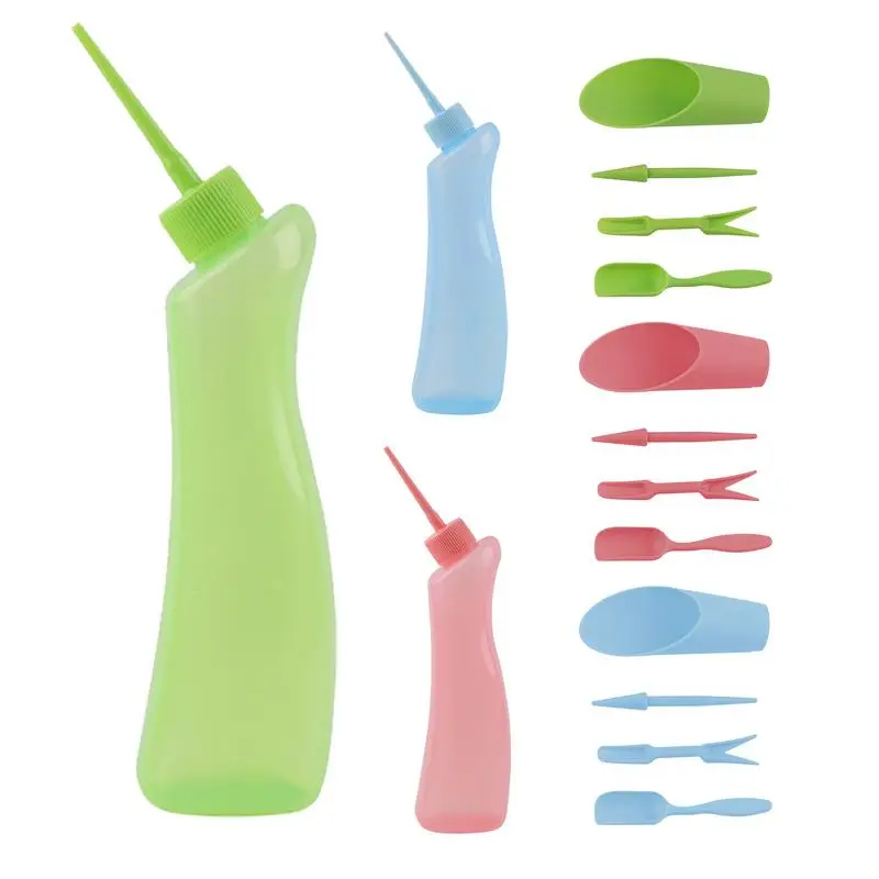 Бутылка для полива бонсай 500 мл маленькая лейка растений набор 5X цветов