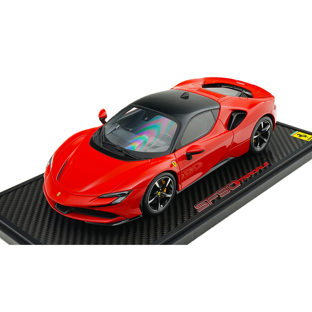 

1:18 Ferr ~ ari sf90 Stradale полимерная модель автомобиля