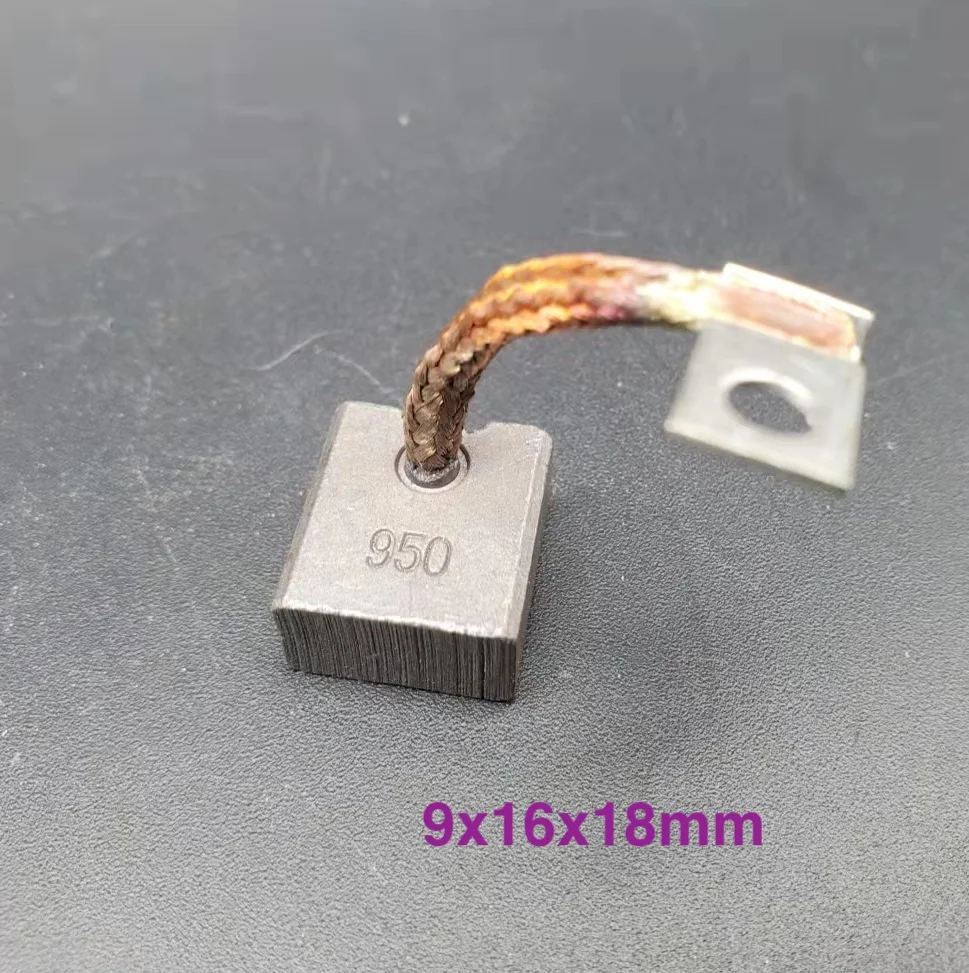 2 шт. 9*16*18mm щетка углеродная медь-содержащий для Электрический вилочный двигатель
