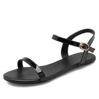 summer beach sandals women casual flat sandals comfortable soft rubber sole open toe shoes womens shoes sandalias de mujer 43