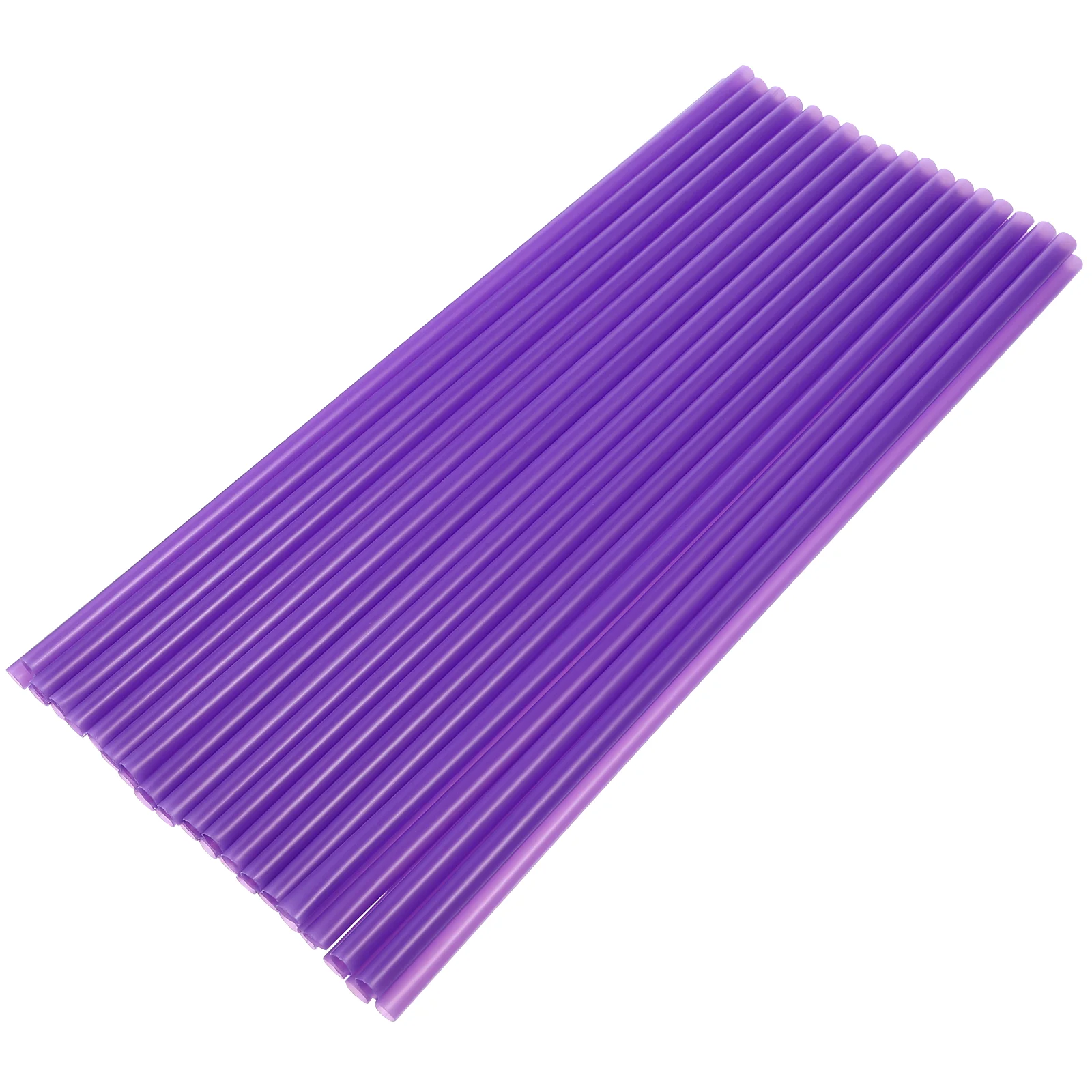 

200Pcs Plastic Straws Disposable Drinking Straw Party Accessories Kids Adults DIY Art Craft Accessories