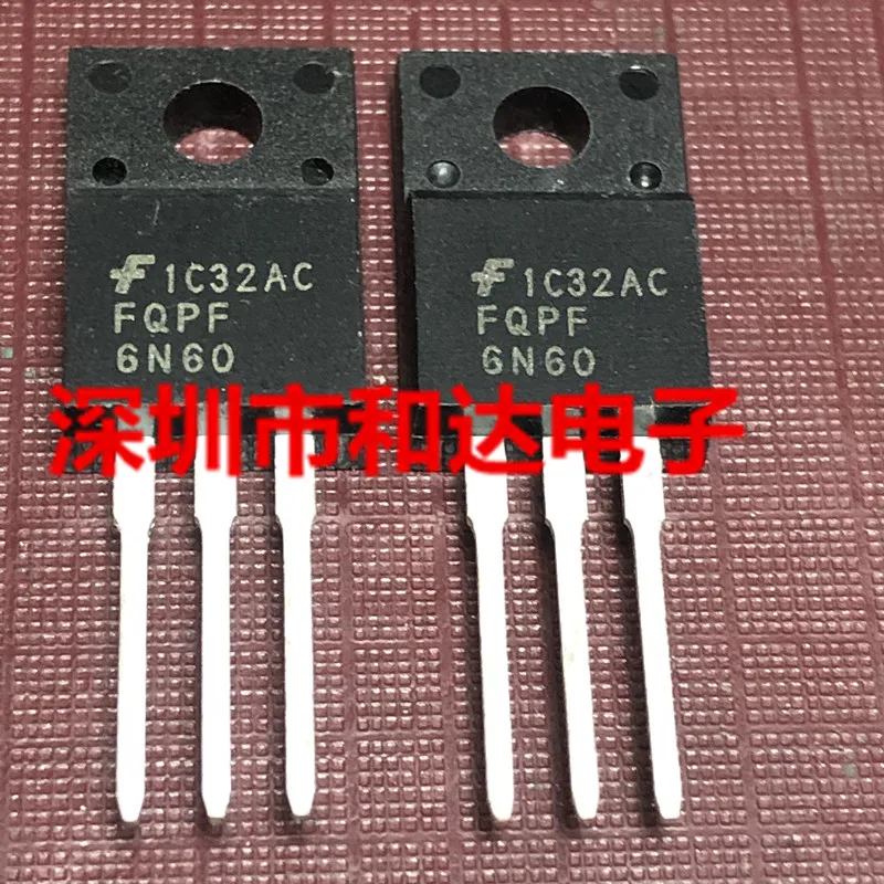 

5PCS-10PCS FQPF6N60 TO-220F 600V 5.5A NEW AND ORIGINAL ON STOCK
