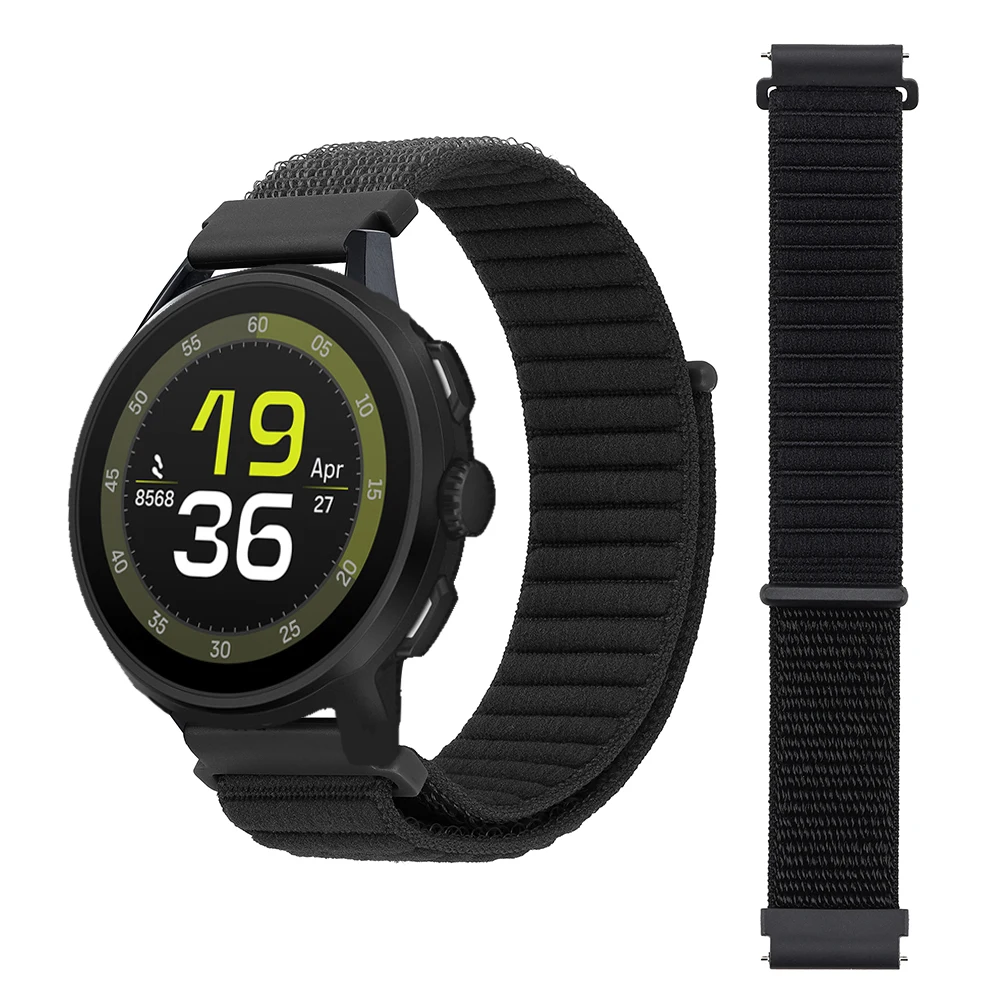 Фото Нейлоновый ремешок 22 мм для Suunto Vertical 2/RACE S/Run/Ocean, сменный, моющийся, супермягкий ремешок для часов Suunto 5 9 Peak Pro Belt №2