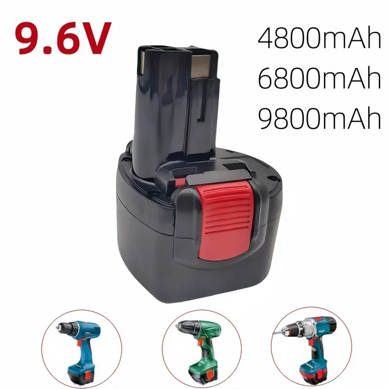 Замена аккумулятора 9 6 В 4800 мАч/6800 мАч/9800 мАч для BAT048 BAT100 BAT119 BPT1041 23609 32609 2607335461 и т.