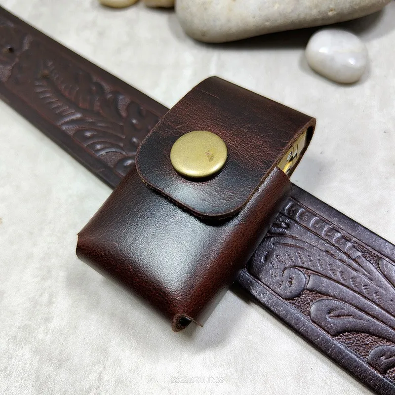 Leather Case Cover Sheath Box Holder Holster Waist Bag  Belt
