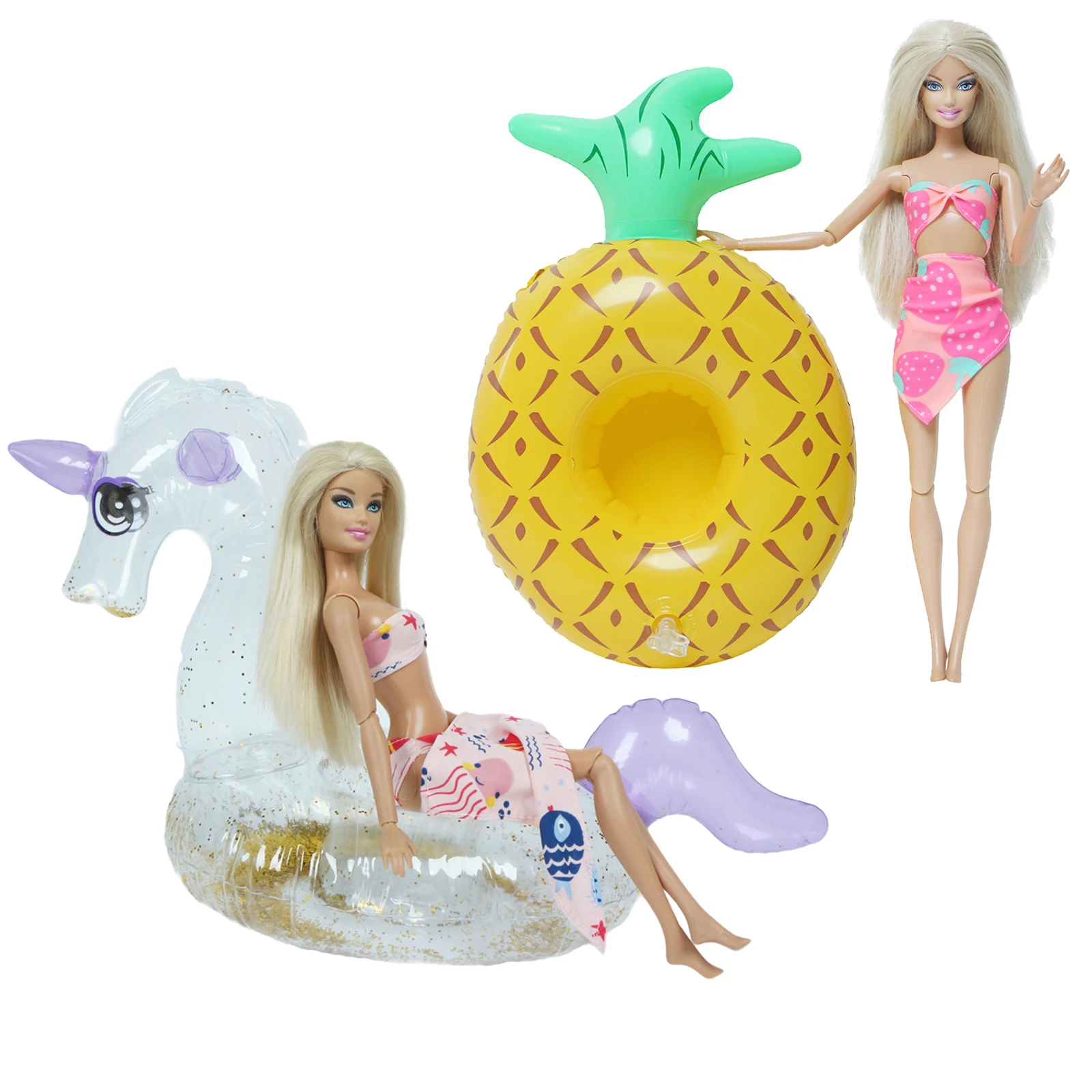 Летняя женская кукла Барби одежда для вечеринки купальник милый спасательный