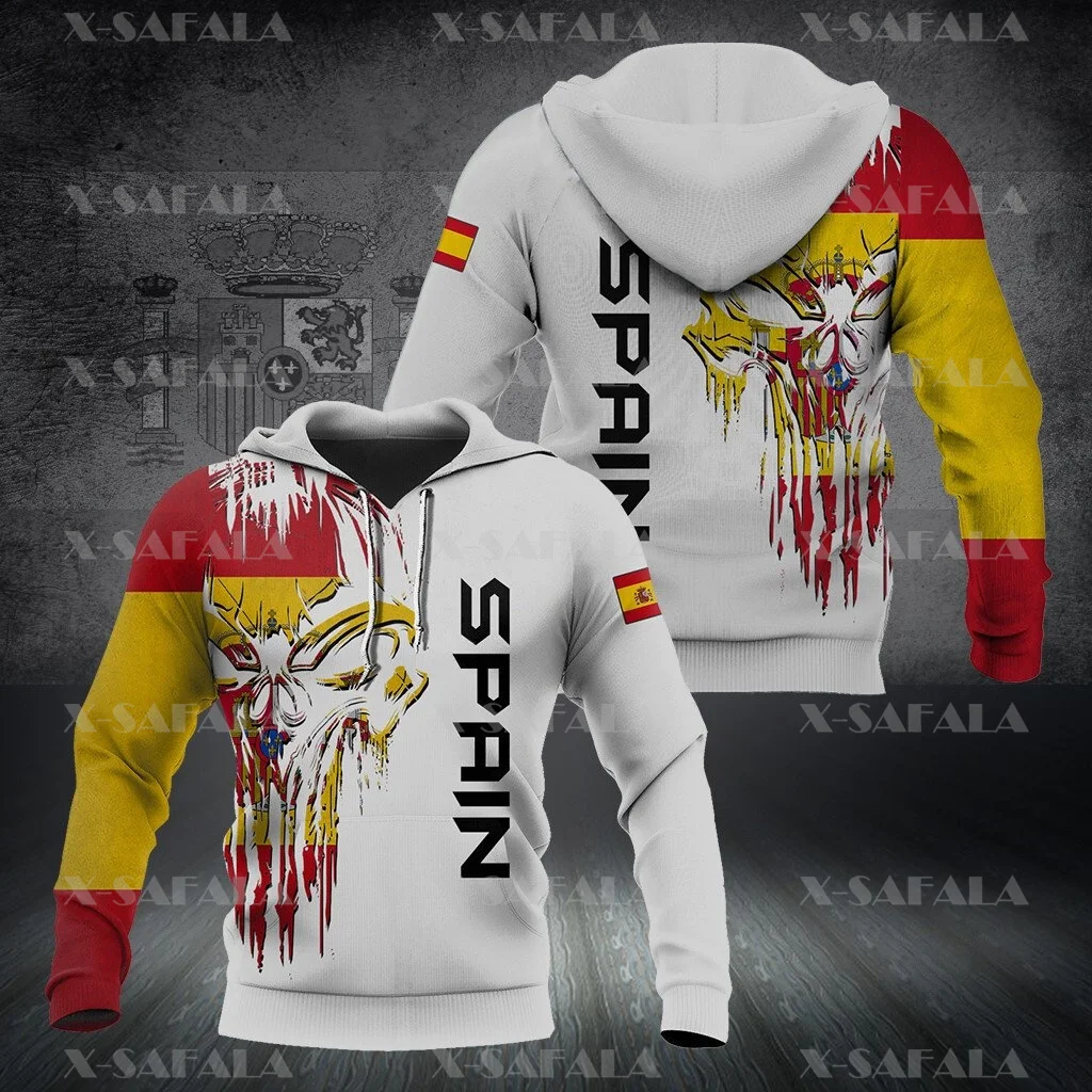 

SPAIN SPAINISH PROUD COAT OF ARMS 3D Print Hoodie Spring Autumn Man Women Harajuku Outwear Hooded Pullover Tracksuits Casual-5
