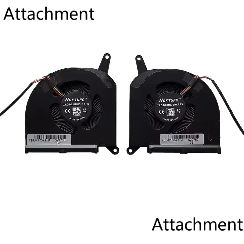 Кулер для ноутбука вентилятор охлаждения процессора Gigabyte AERO 15 OLED SA 17 15XA 15XB P75 P77