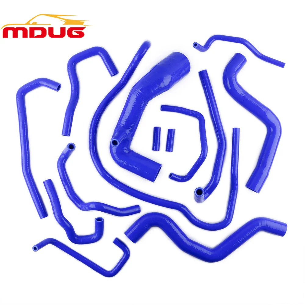 Для Nissan Patrol/Safary GR 3.0TD ZD30 Y61 Turbo 1997-2003 комплекты силиконовых шлангов радиатора