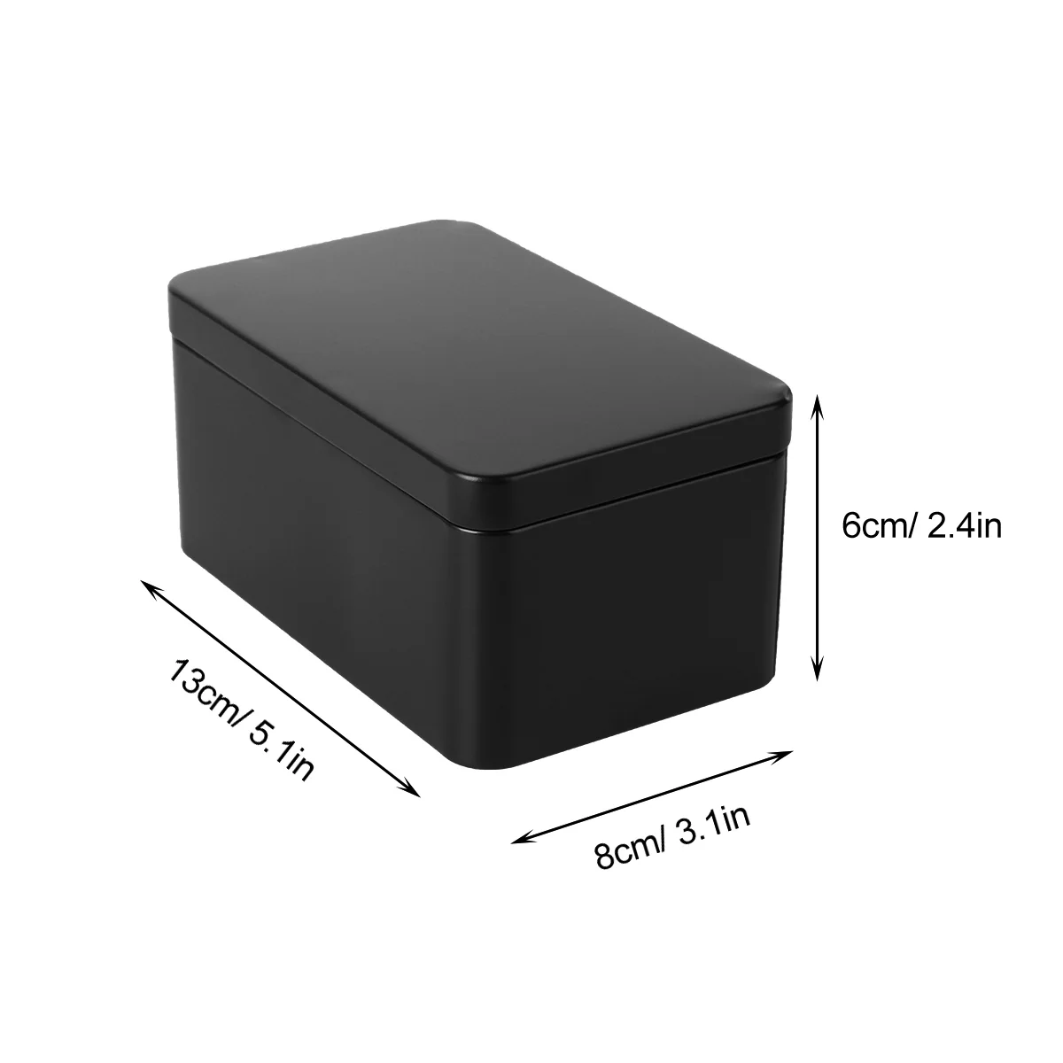 Железная коробка для хранения чая контейнер конфет и листьев мяты органайзер