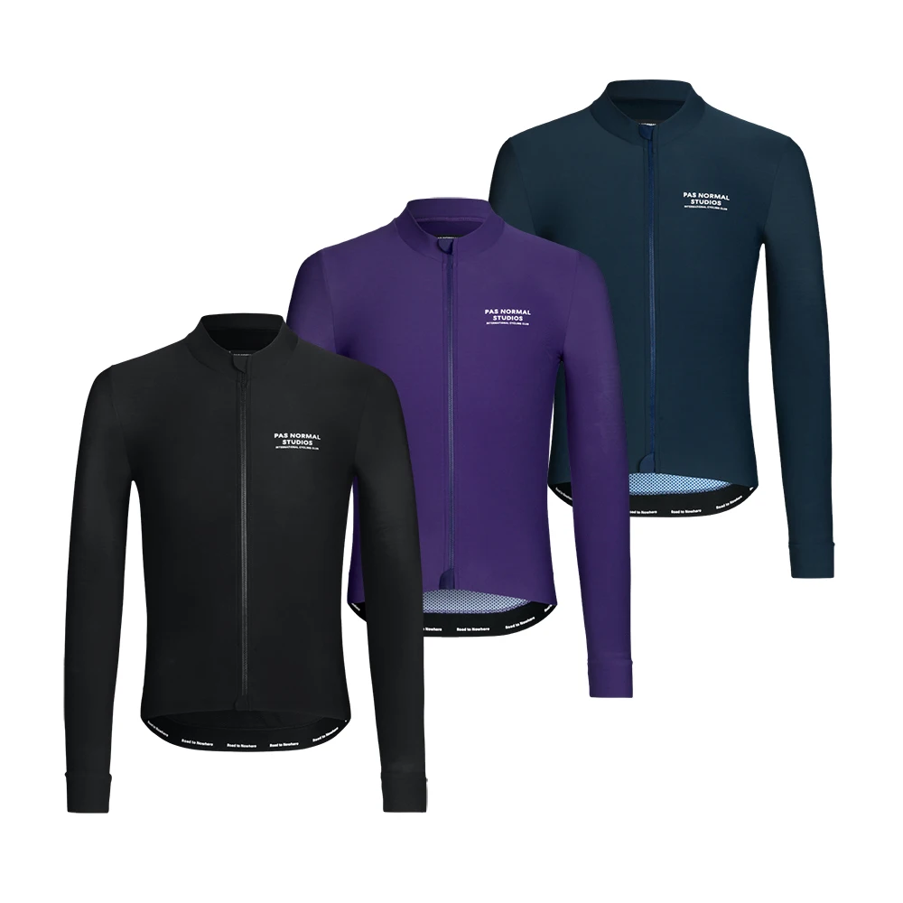 

2021 PRO TEAM race fit LA пассион Зимняя Термальная флисовая велосипедная Джерси с длинным рукавом велосипедная одежда с карманом на молнии фиолетовы...