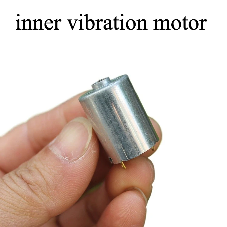 DC 3 В 3,7 В сильная вибрация мини круглый 17 мм цилиндр внутренний вибрационный двигатель встроенный вибратор DIY игрушечный массажер GamePad