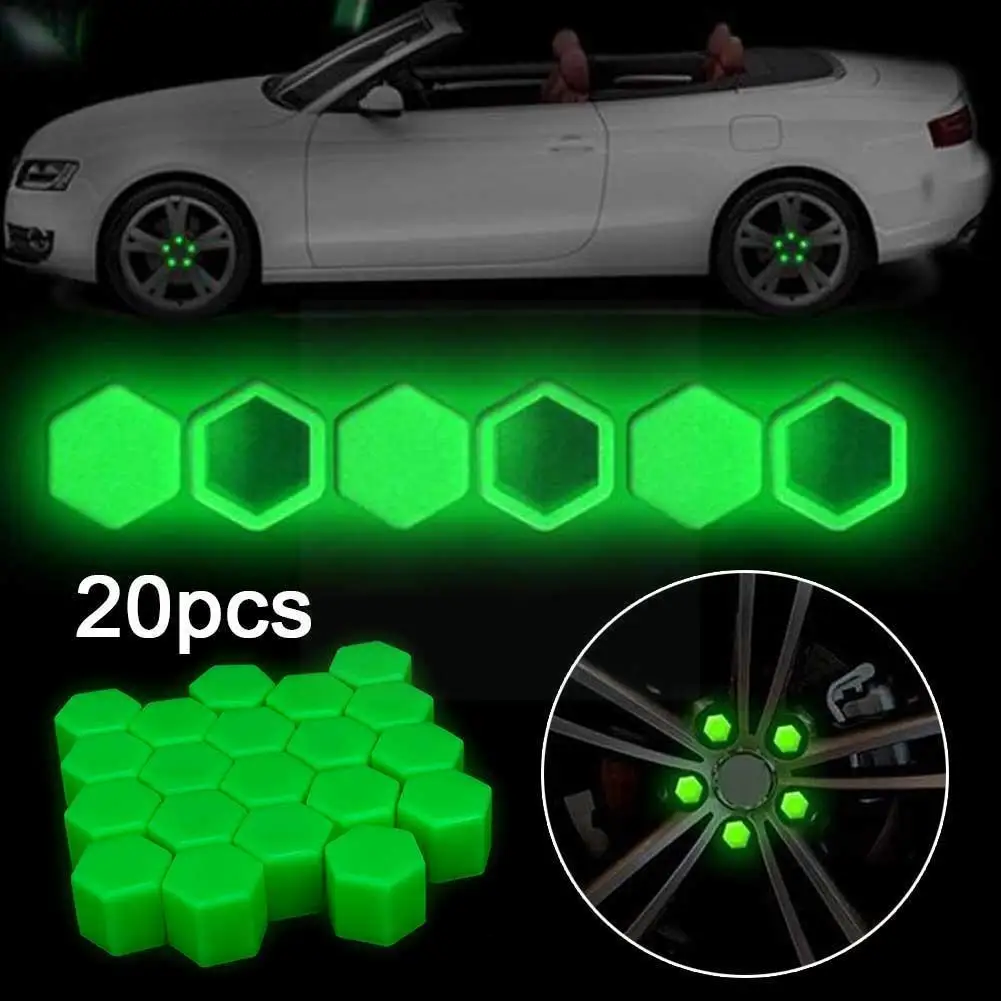 

Luminous Tire Screw Cover Silicone Protective Waterproof Wheel Car Bolt Cover Caps Exterior Wheel Nut Car Screw Nuts Ri Z6c5