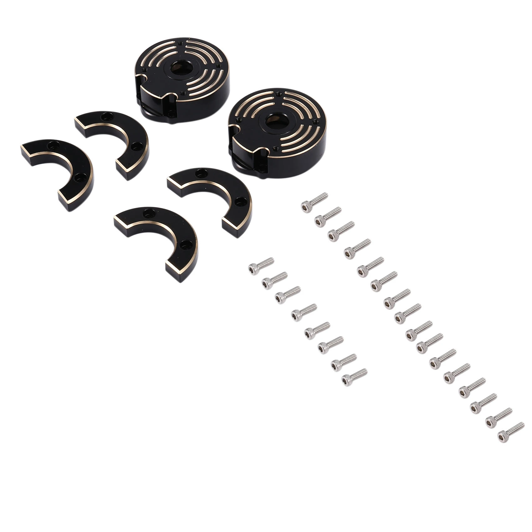 

256G Heavy Brass Counterweight Portal Drive Housing Steering for 1/10 RC Crawler Car Traxxas TRX4 TRX6 Upgrade Parts