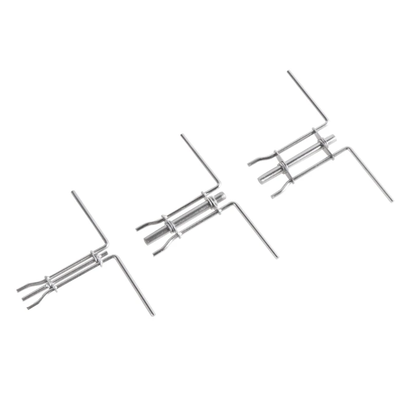 

3x Stainless Steel Hydraulic Cylinder Piston Rod Seal U-Cup Seal Twistors Install Tool O-Rings Rebuild Installation Tool