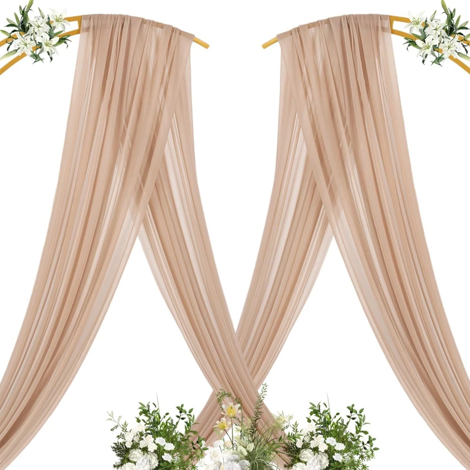 

Полиэстеровые скатерть-дорожки из шифона 3/10 м