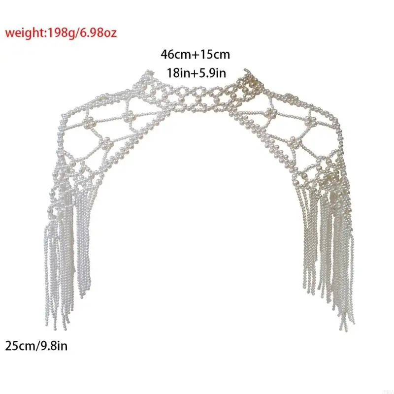 P88a Жемчужное плечо упаковка элегантные свадебные платья