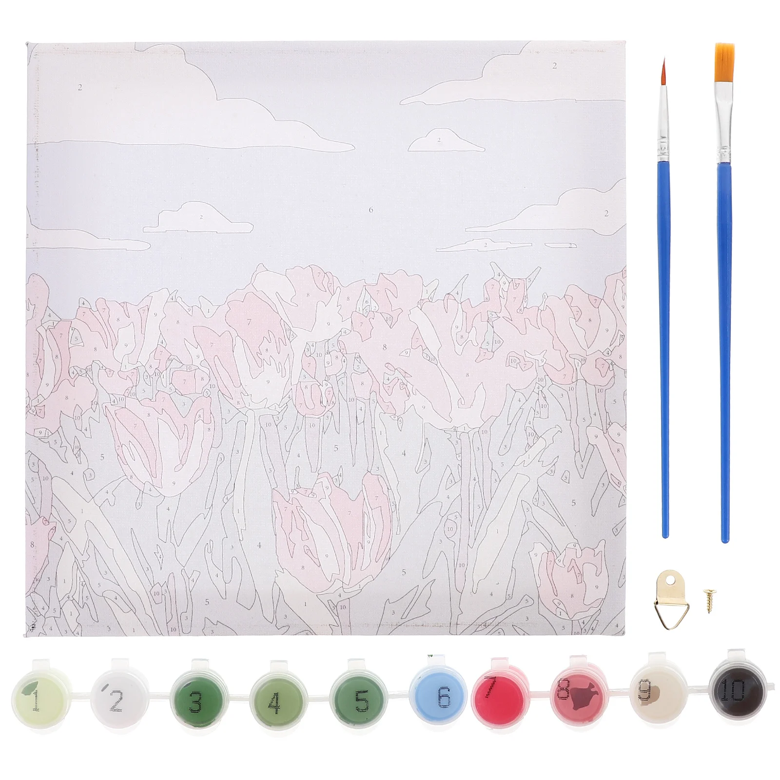 

Coloring Landscape Oil Painting Pictures Wall Decor By Number Framed Kits Pigment Canvas For Adults Child