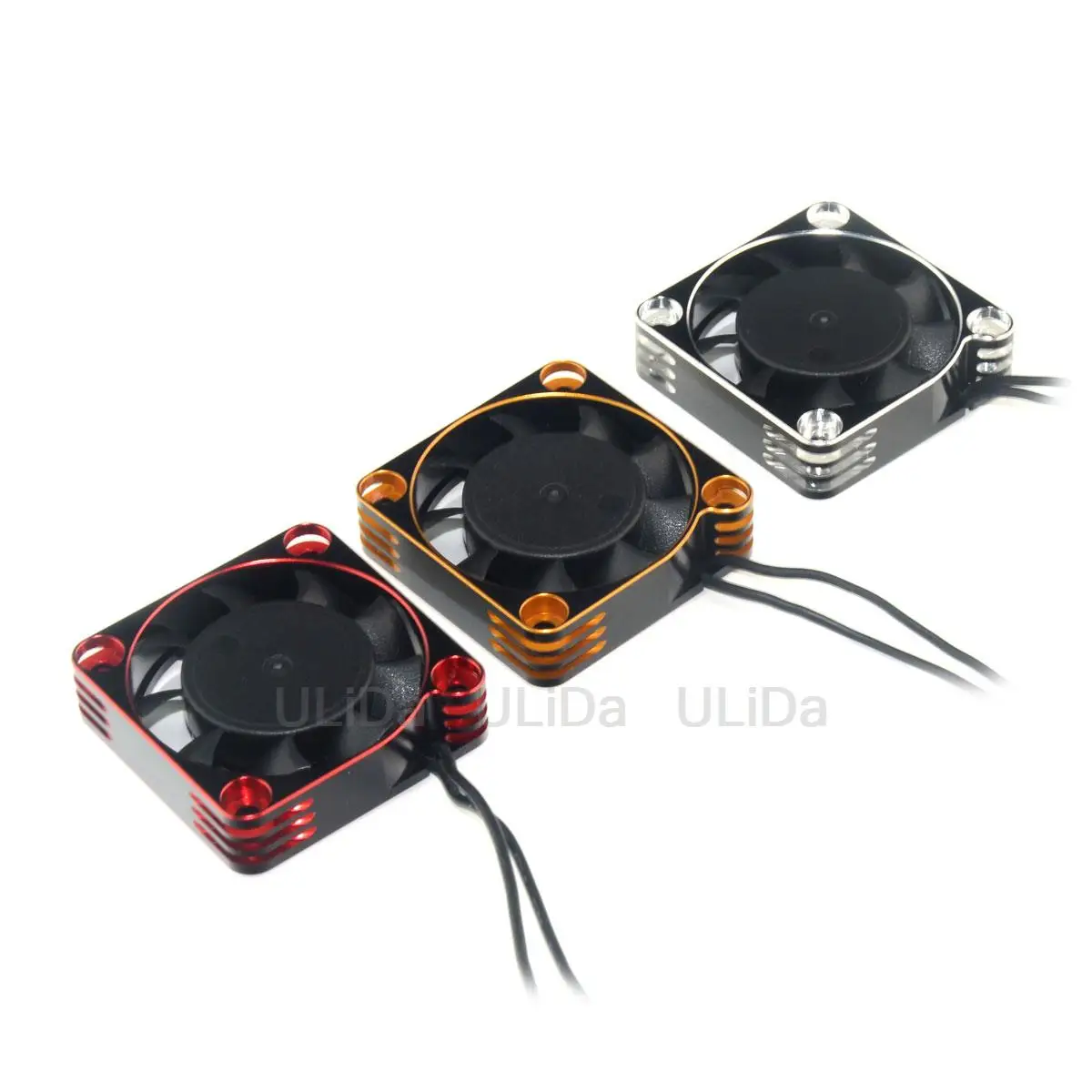 

Metal Cooling Fan 8.5V 16000RPM 40x40x10mm High Rotation Speed for 4068 4092 4074 Brushless Motor ESC 1/10 1/8 RC Car