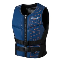 universal outdoor swimming boating skiing driving vest polyester life jacket for adult fishing surfing hunting safety jackets