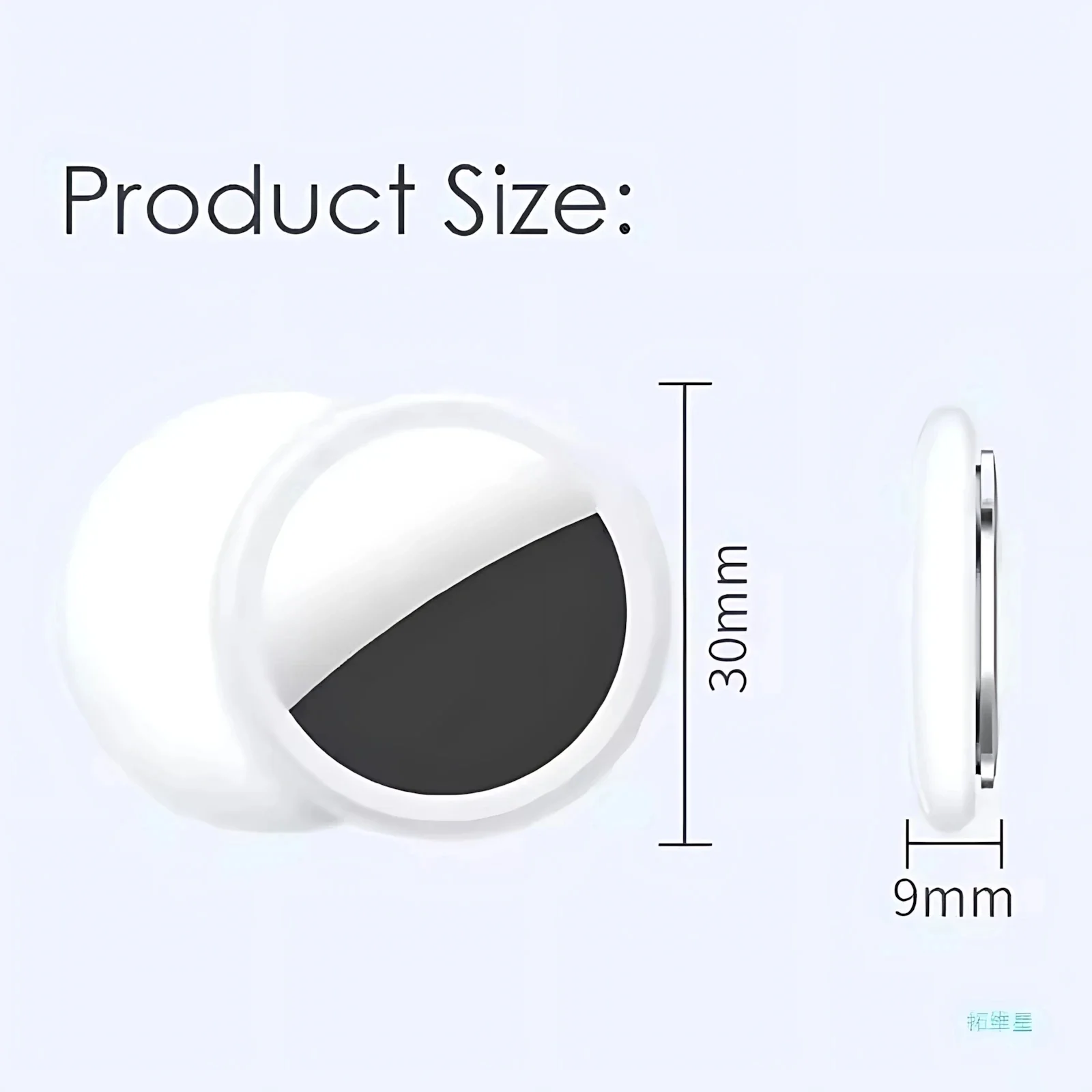 Умный Bluetooth 5.3 мини-GPS-трекер Xiaomi, совместимый с Android и iOS, мини-глобальный локатор, поисковик ключей и брелоков для животных (art.: 3920da084bcf2) - 3920da084bcf2