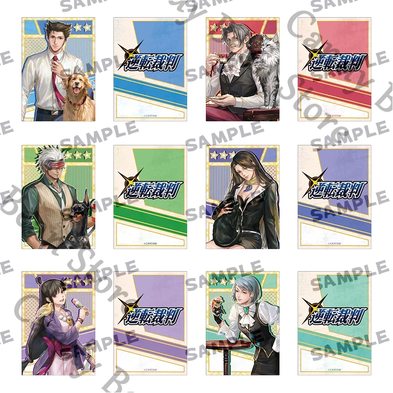 

Коллекционные карточки Rindu Ace Attorney