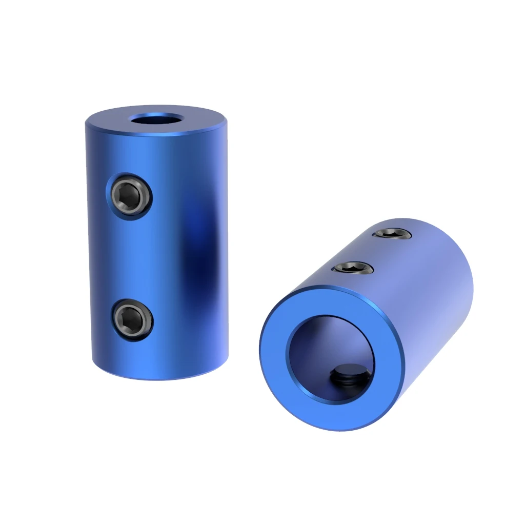 Фото Муфта GKTOOLS D14L25 из алюминиевого сплава, отверстие 3/3, 17/4/5/1/6/6/7/8 мм, синяя Гибкая муфта вала для 3D-принтеров, деталь шагового двигателя №2