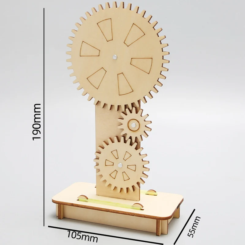 Деревянная шестерня развивающая игрушка для детей