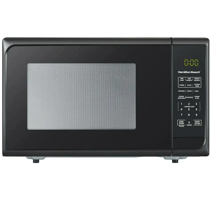 

0.9 cu. ft. Matte Black Microwave Oven Home Appliance