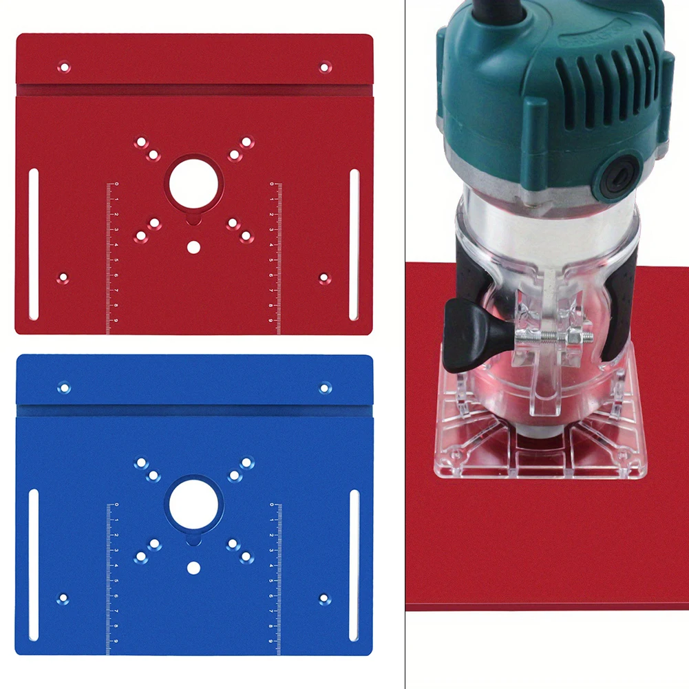 1 шт. фрезерный стол из алюминиевого сплава вставная пластина