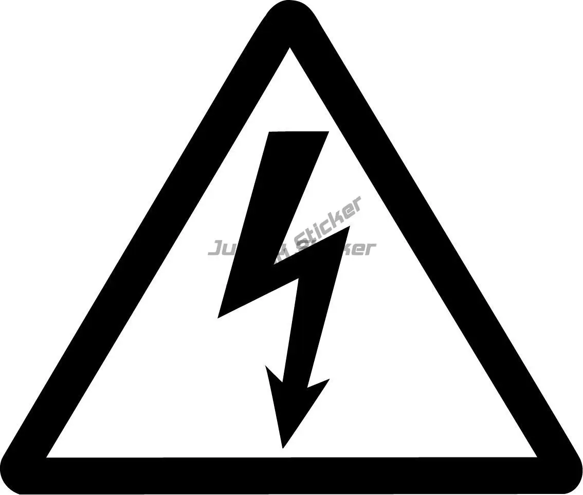 

Автомобильная Водонепроницаемая наклейка «опасность не прикасайтесь к электрическим электрошоку» высокого напряжения