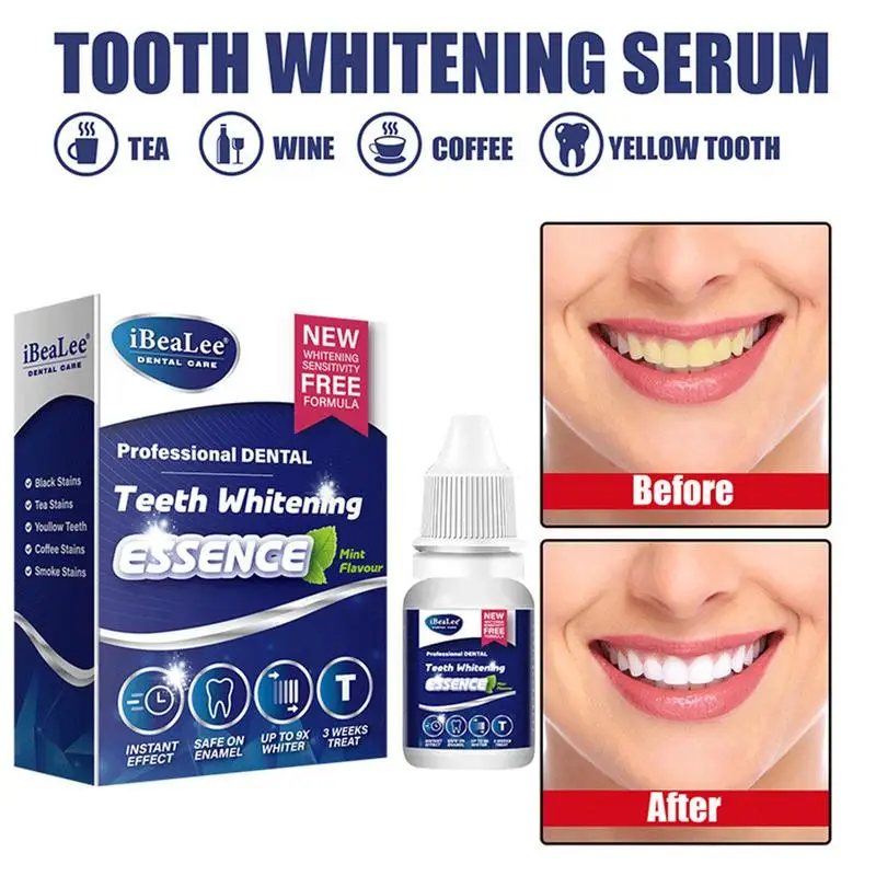 

Teeth Whitening Essence Remove Plaque And Tartar Clean Mouth Tooth Brushing Essence Teeth Stains Oral Cleaning Whitening Tool