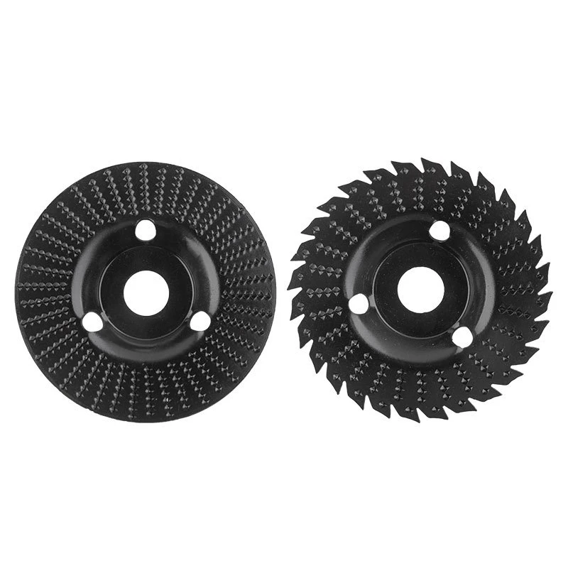 

2Pcs Tooth Shape Abrasives Angle Grinder Polishing Wheel Woodworking Engraving Rotary Tool Angle Grinder Tea Tray