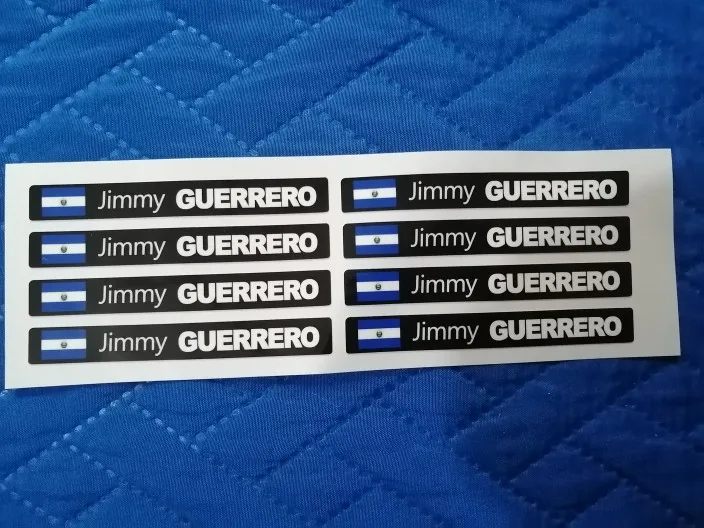 Наклейки с именем флага сделай сам 6 шт./компл. пять стилей рама для дорожного