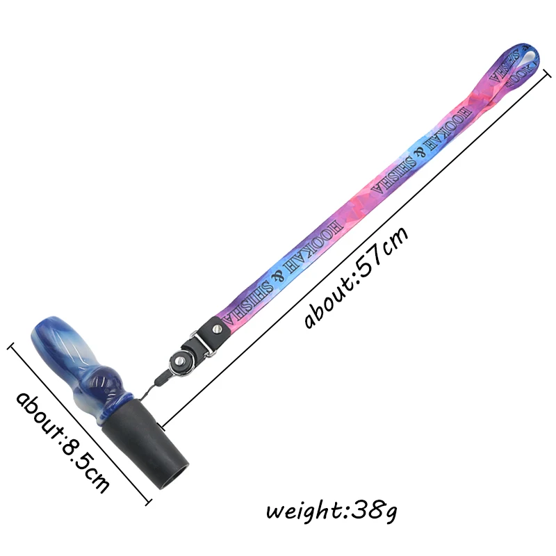 Силиконовый веревочный ремешок для кальяна Sheesha Chicha