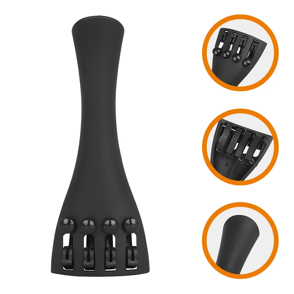 

Violin Accessories Tailpiece Bridge Supplies Replacement Tuner 4/4 Carbon Fiber