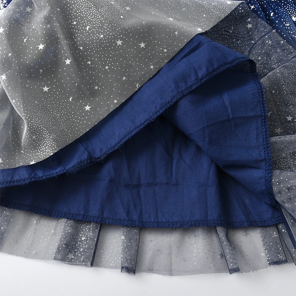 DXTON/Новое Детское платье для девочек Зимнее рождественское детское вечерние