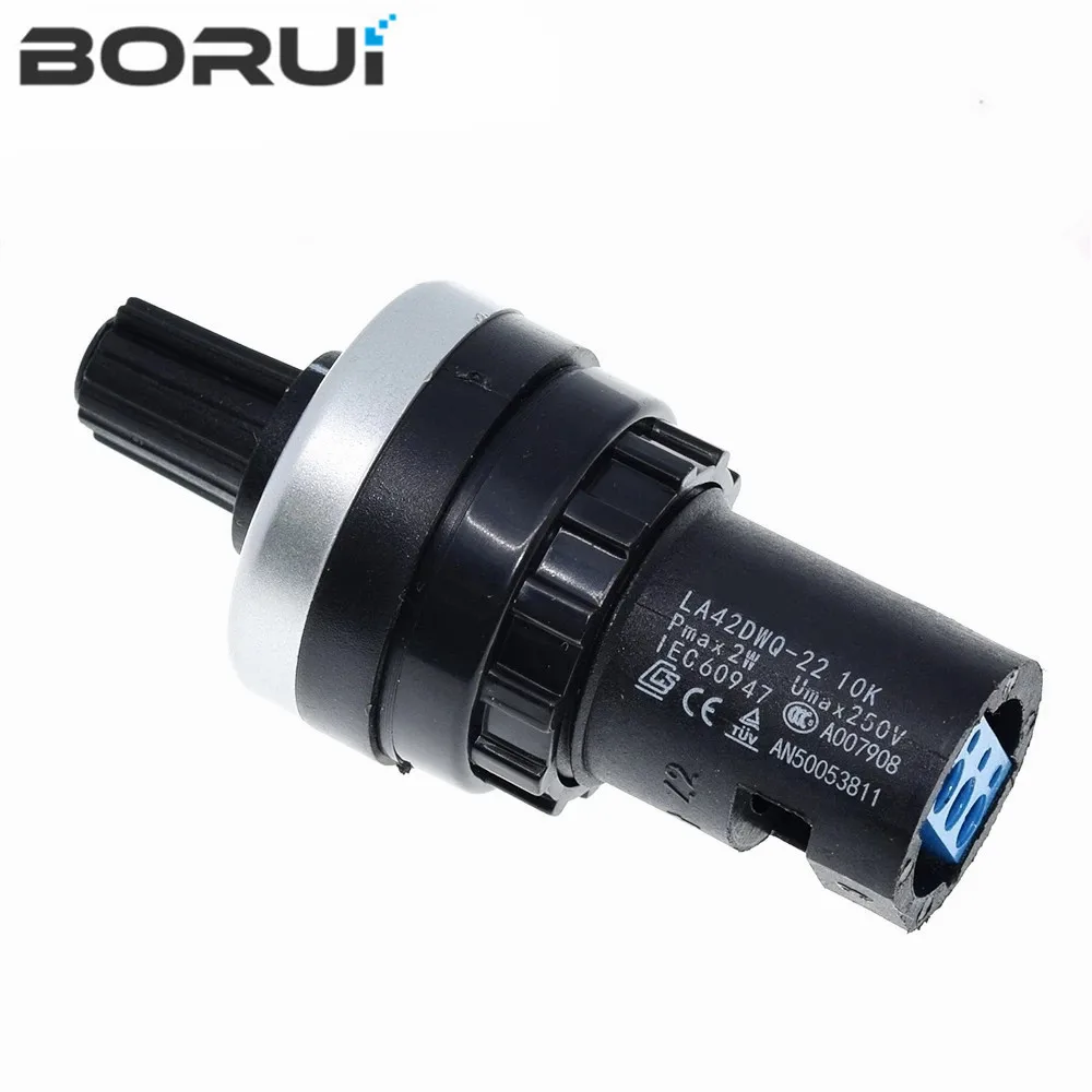 LA42DWQ-22 1K 2K 5K 10K 20k 50k 500k 22mm Diameter Pots Rotary Potentiometer Converter Governor Inverter Resistance Switch (art.: 3920cbd8f91c7) - 3920cbd8f91c7