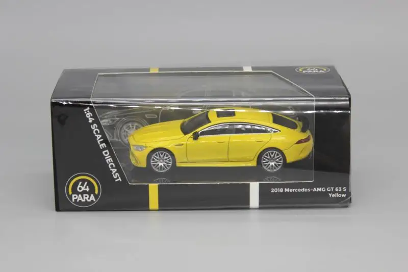 Серебряная коллекция литых моделей автомобилей пара64 1:64 Mercedes-AMG GT 63 S