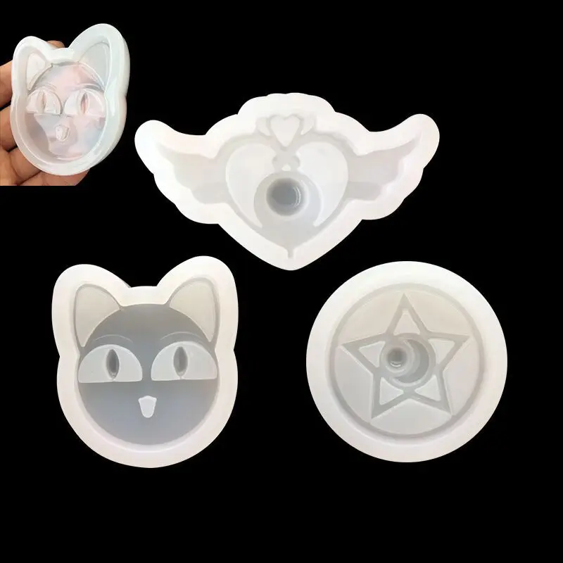 

Форма из мультяшной смолы «сделай сам», трансформер для персонажей из фильма, украшение для ювелирных изделий, подвеска для сережек, ювелир...