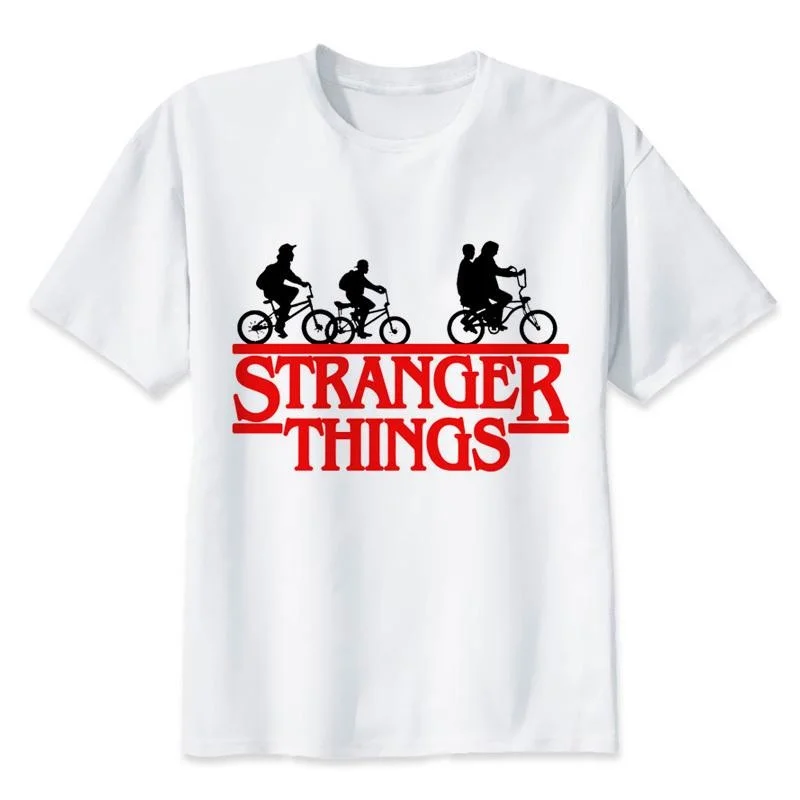 

Creative Design Stranger Things Graphic T-Shirt. Summer Cotton Short Sleeve O-Neck Mens T Shirt New S-3XL