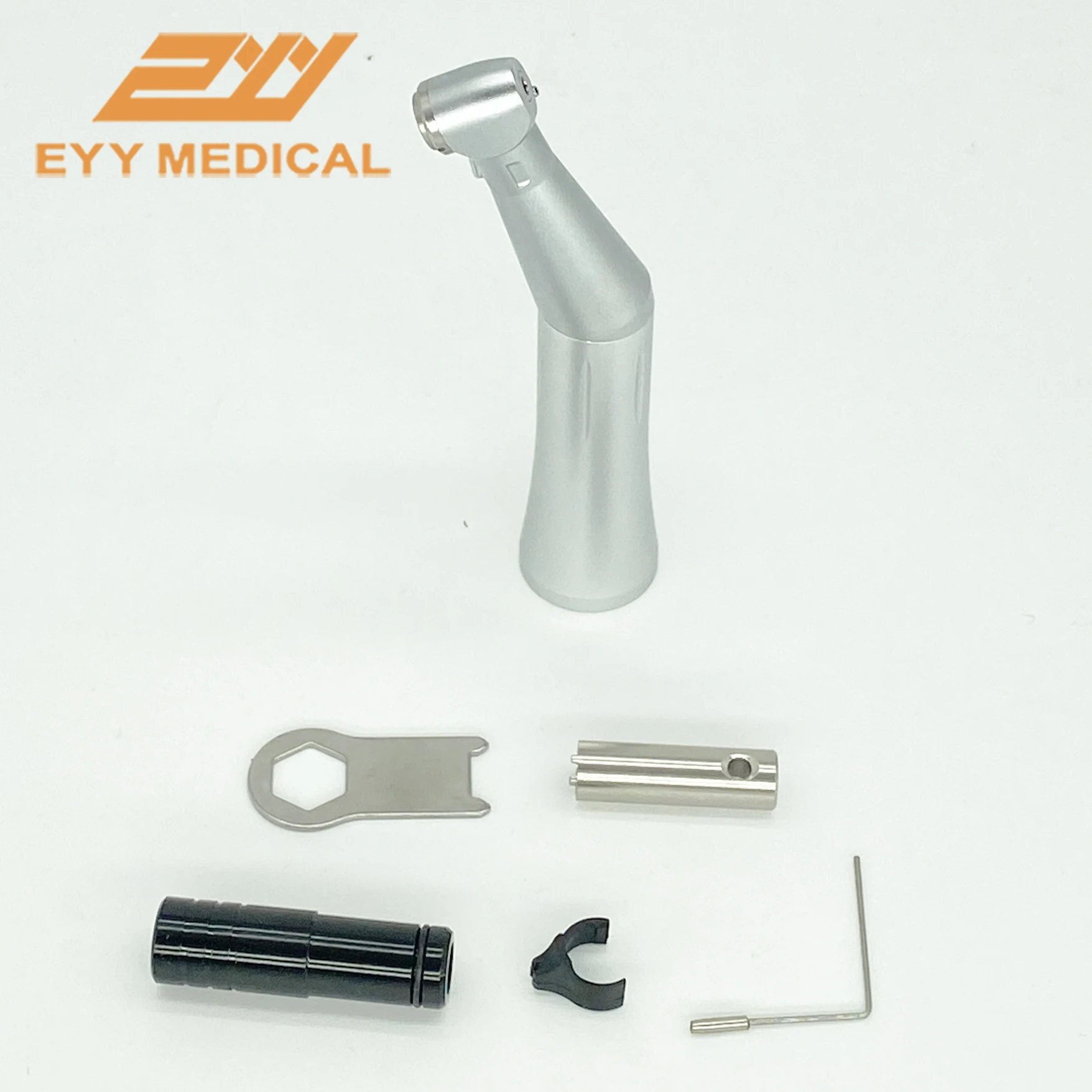 

EYY Dental Surgery Implant Handpiece Against Implant Angle 20/1 Low Speed Push Button Chuck Handpiece For E-TYPE Motor