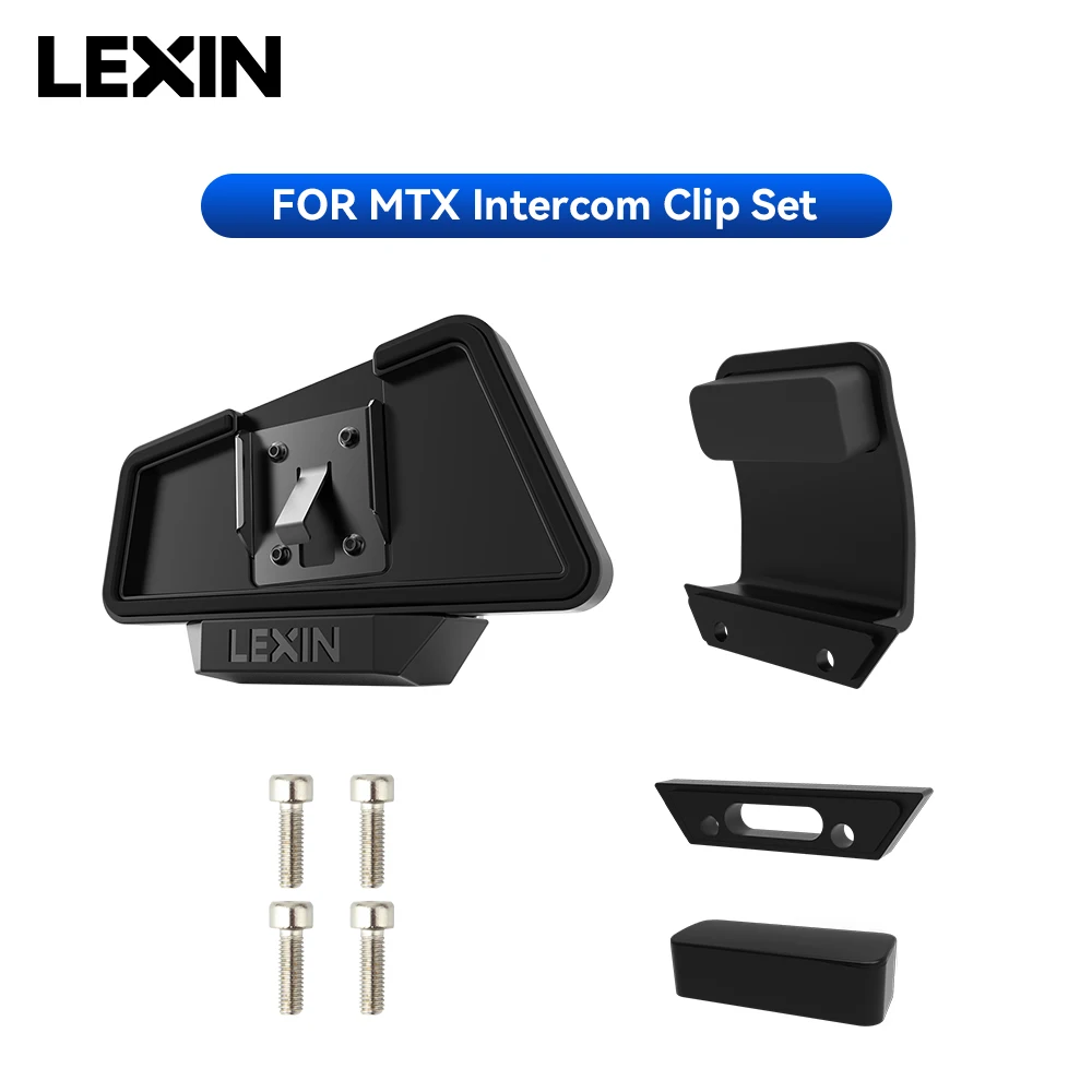 

Гарнитура LEXIN-MeshCom intercom 40 мм с креплением для шлема с функцией шумоподавления