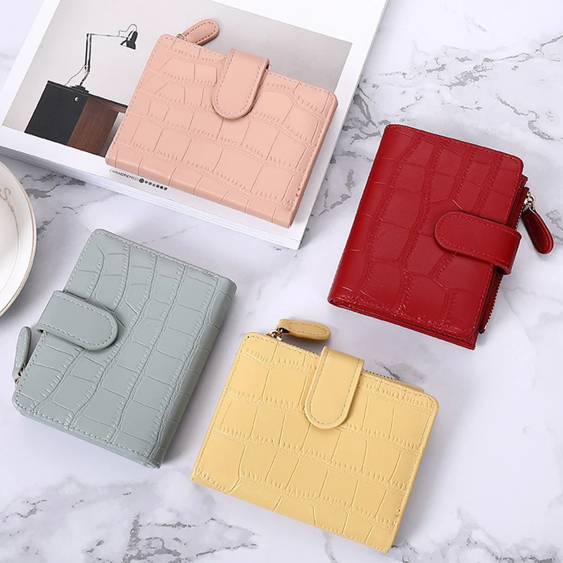 Fashion Women's Wallets Tassel Short Wallet for Woman Mini Coin Purse Ladies Clutch Small Wallet Female Pu Leather Card Holder