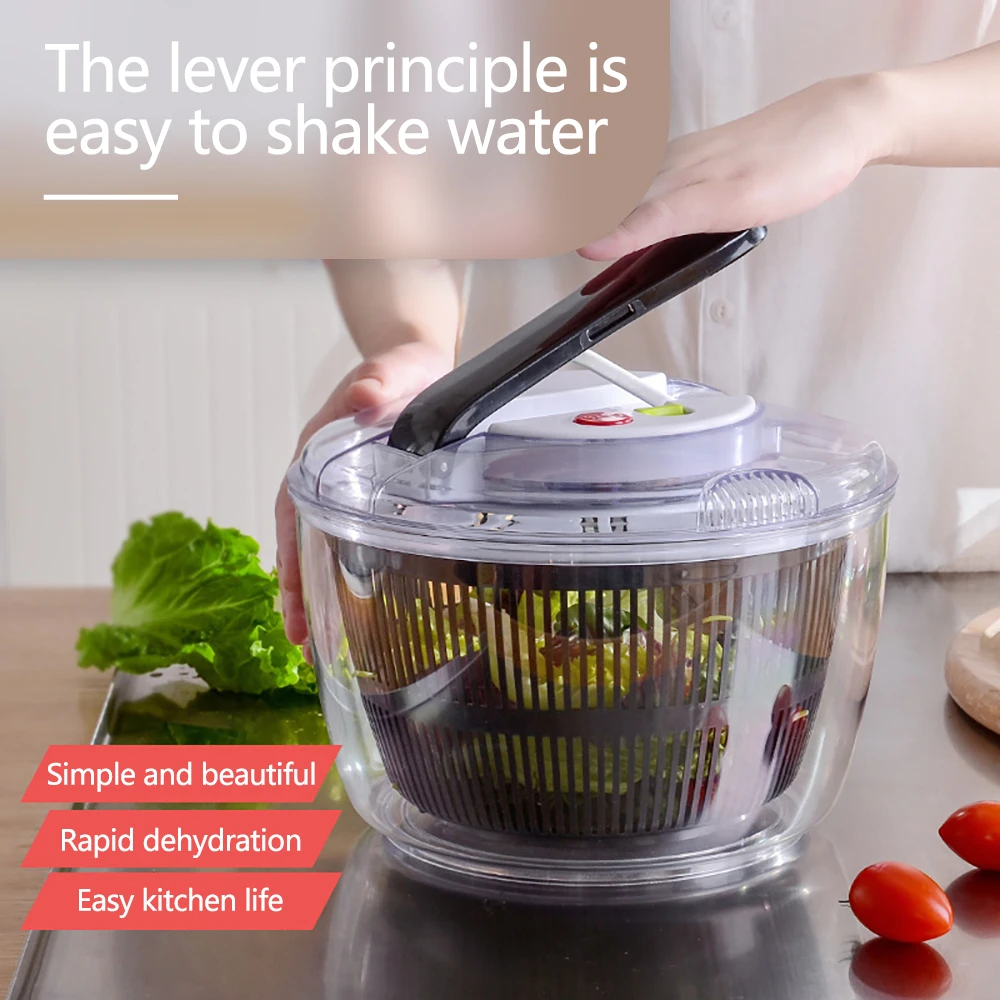 

Vegetables Mixer Salad Vegetable Salad Leaf Washer Dryer Vegetable Vegetable Lettuce Multifunctional Dehydrator Spinner