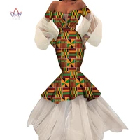 womens plus size evening dress chiffon fashion design african wear bazin riche long elegant formal wedding dresses wy4616