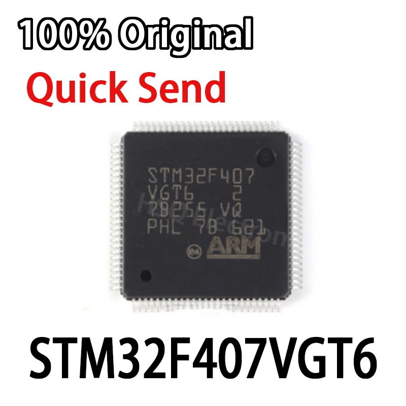 

1PCS Original genuine STM32F407VGT6 STM32F407 LQFP-100 32 bit MCU