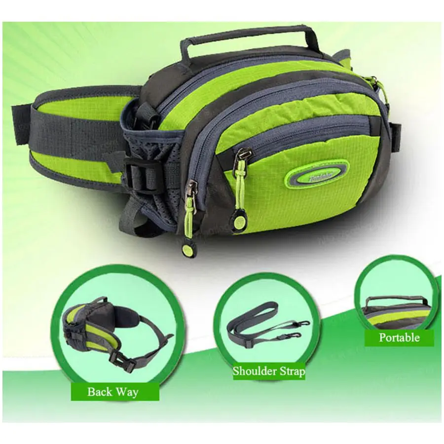 Running Bag Marathon Waist Pack Men Women Outdoor Sports Hiking Cycling Phone Fanny Gym Fitness Water Bottle Belt Pouch |